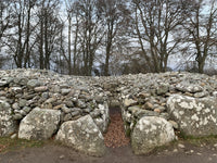 Inside Clava Cairns Scottish Highlands  - Desktop Background.