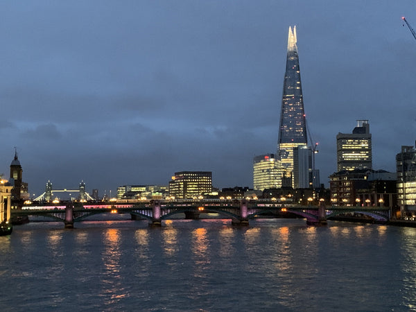 The Shard at night  - Desktop Background.