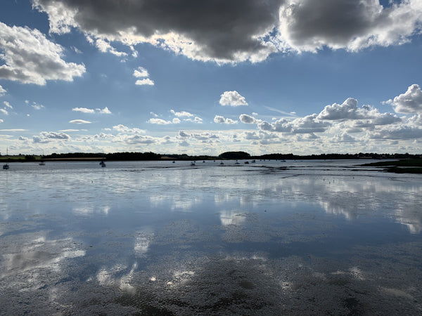 The tide is out, Essex - Desktop Background.