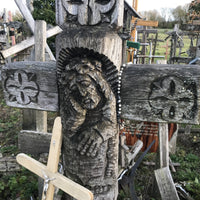 Resting Hill of Crosses, Lithuania - Desktop Background.